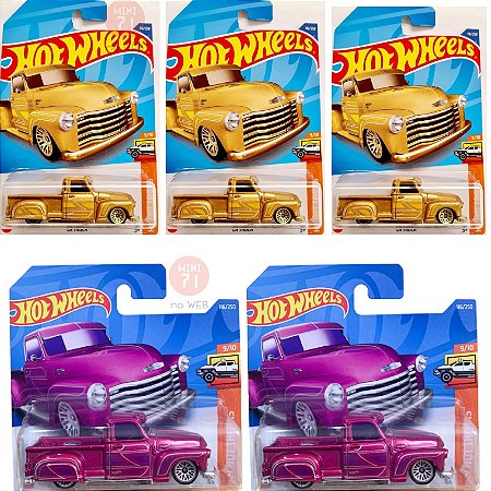 Kit c/5 miniaturas La Troca  1/64 Hot Wheels