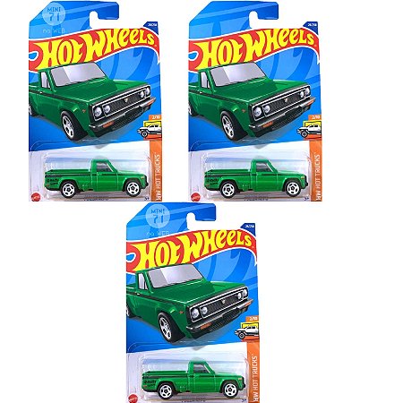 Kit c/3 miniaturas Pick-up Mazda Repu - 1/64 Hot Wheels