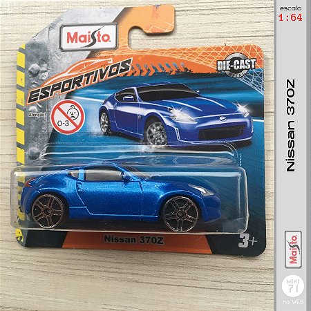 Maisto - 2009 Nissan 370Z azul - 1/64