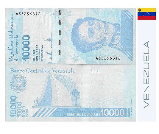 Venezuela 10.000 Mil Bolívares 2019 - FE