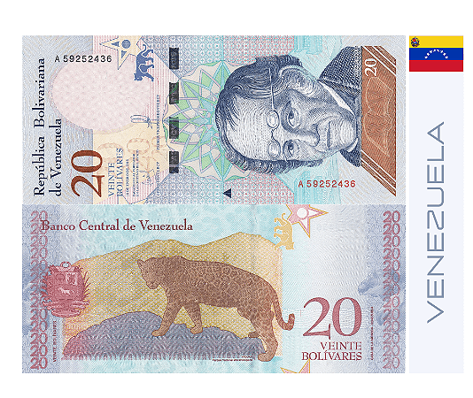 Venezuela 20 Bolívares 2018 - FE