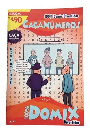 Caça Números Domix edição nº 41