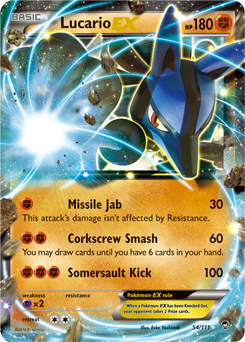 Pokémon Lucario EX (054/111)