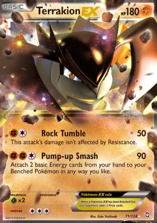 Pokémon Terrakion EX (071/124)