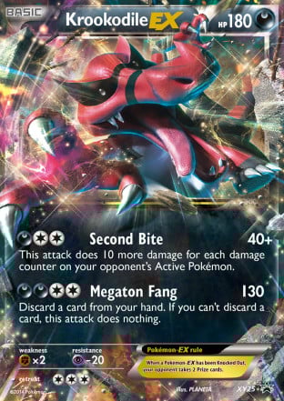 Pokémon Krookodile EX (25/211)