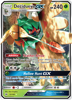 Pokémon Decidueye GX (12/149)