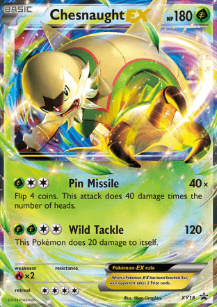 Pokémon Chesnaught EX (18/211)