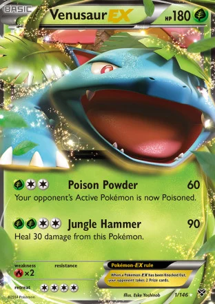 Pokémon Venusaur EX (01/146)