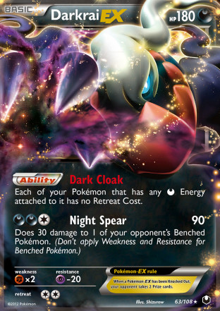 Pokémon Darkrai EX (63/108)