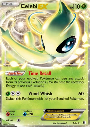 Pokémon Celebi EX (09/149)