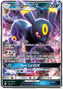 Pokémon Umbreon GX (80/149)