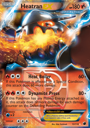 Pokémon Heatran EX (13/116)