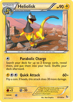 Pokémon Heliolisk (37/106)