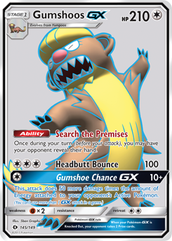 Gumshoos GX (145/149)