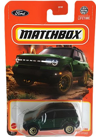 Matchbox - 2022 Ford Bronco Sport - HVL39 (Verde) | Escala 1:64