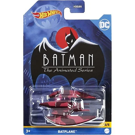 Miniatura Hot Wheels - Batman Batplane - HDK70 (camuflado) | 1:64