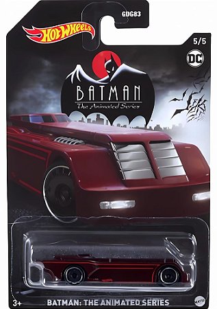 Miniatura Hot Wheels - Batman: The Animated Séries - GRP63 (bordo) | 1:64