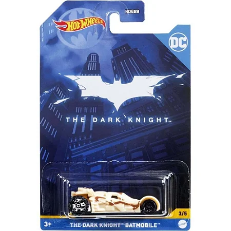 Miniatura Hot Wheels - DC- The Dark Knigh Batmobile - (Camuflado) | Escala 1:64