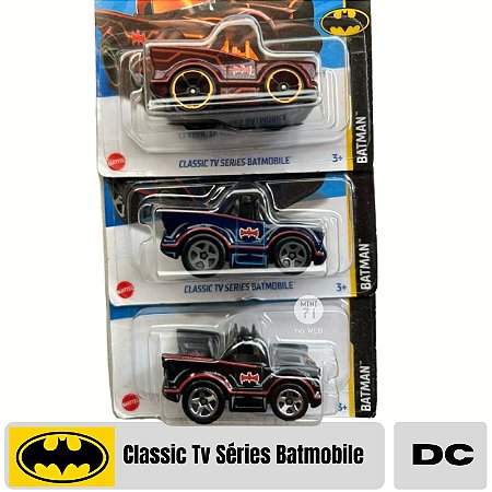 Miniatura Hot Wheels - Classic TV Series Batmobile - DC | Escala 1:64