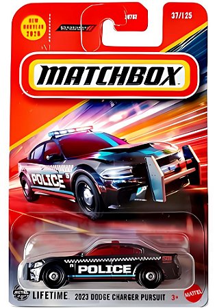 Matchbox 2023 Dodge Charger Pursuit (Pólice) 1/64 - JBN61