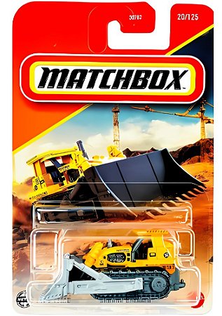 Matchbox Ground Breaker (Amarelo) 1/64  - JBP59