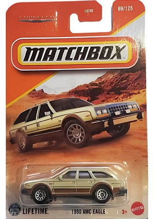 Matchbox 1980 AMC Eagle (Bege) 1/64 - JBP35