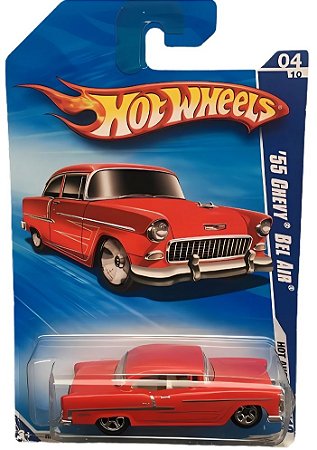 Hot Wheels '55 Chevy Bel Air (Vermelho) R7587 - 1:64