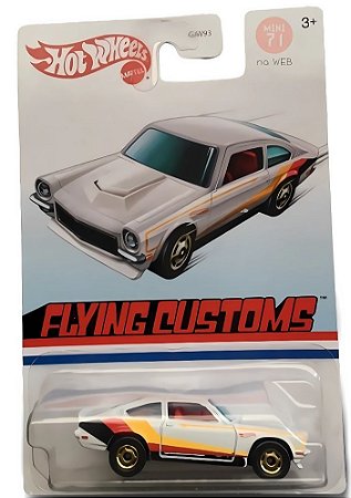 Hot Wheels Custom V-8 Vega (Branco Pérola) GJX08 Escala 1/64