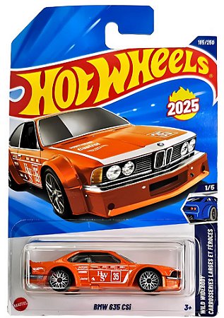 Hot Wheels - BMW 635 CSi (Laranja) - JBB84 | 1:64