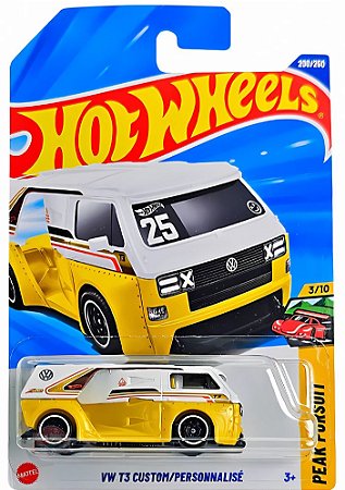 Hot Wheels - VW T3 Custom (Amarela) - JBC05 |1:64