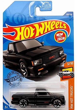 Hot Wheels - '91 GMC Syclone (Preta) | 1:64