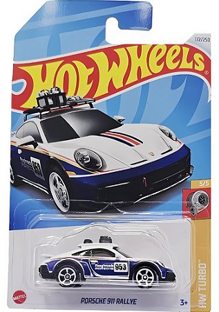 Hot Wheels Porsche 911 Rallye (Branco) - HRY70