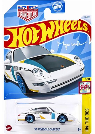 Hot Wheels '96 Porsche Carrera (Branco) - HTF01