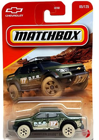 Matchbox 2016 Chevy Colorado Extreme (Verde) 1/64 - JHN01