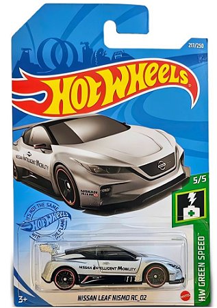 Hot Wheels Nissan Leaf Nismo RC (Prata) | 1:64