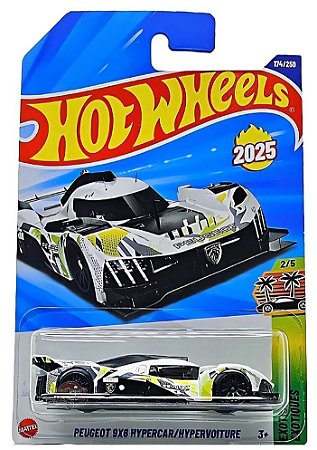 Hot Wheels Peugeot 9x8 Hypercar - HYW11 | 1:64