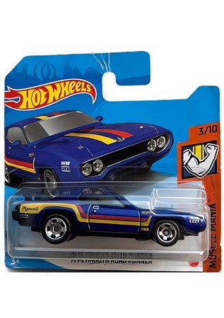 Hot Wheels '71 Plymouth Road Runner (Azul) GTB42 | 1:64