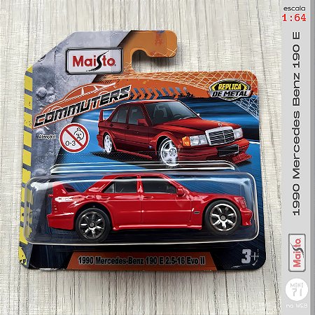 Maisto - 1990 Mercedes Benz 190 E 2.5 - 16 Evo II - 1:64