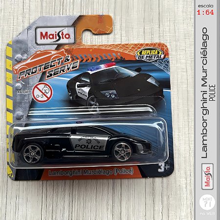 Maisto Lamborghini Murciélago (Polícia) - 1:64