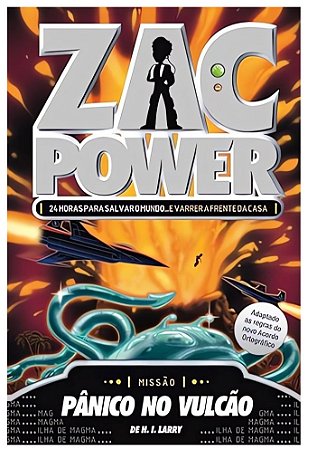 Zac Power. Pânico no Vulcão - Capa comum (saldo)