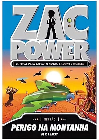 Zac Power. Perigo na Montanha - Capa comum (saldo)