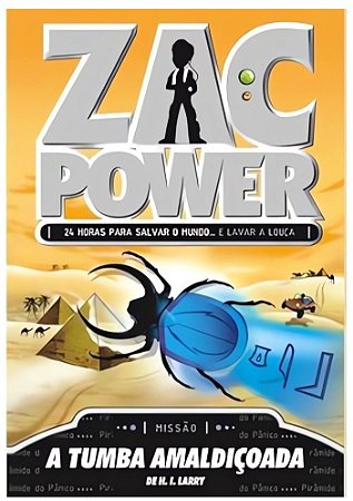 Zac Power. A Tumba Amaldiçoada - Capa comum (saldo)