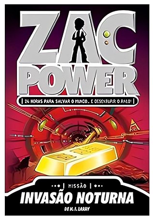 Zac Power. Invasão Noturna - Capa comum (saldo)