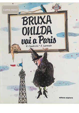 Bruxa Onilda vai a Paris - Capa comum