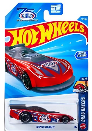 Hot Wheels 1:64 - Supercharged (vermelho) - JJJ41