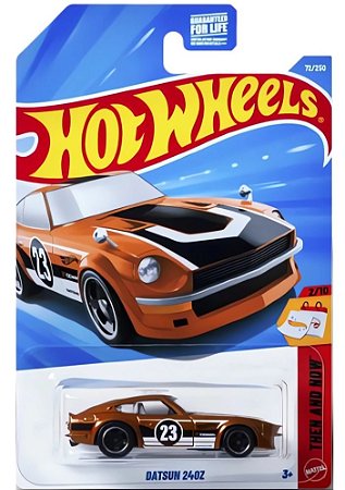 Hot Wheels - Datsun 240Z (laranja metálico) - JJJ38 | 1:64