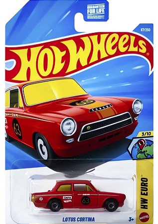 Hot Wheels - Lotus Cortina (vermelho) - JJJ34
