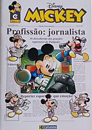 HQs Disney - Gibi em quadrinhos Mickey edição 13