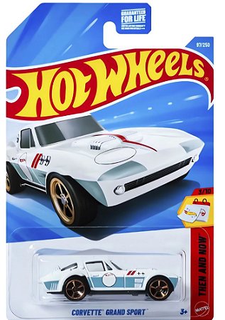 Hot Wheels - Corvette Grand Sport (branco) - JJJ58