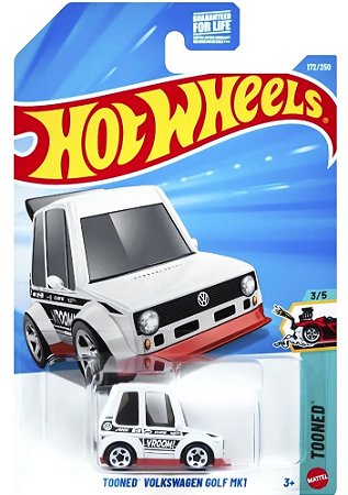 Hot Wheels - Tooned Volkswagen Golf MK1 - JJK16